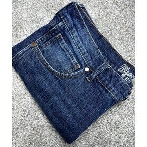 Wrangler Retro Jeans Men's 37X32 (Tag 36X34) Relaxed Boot Blue Western Classic